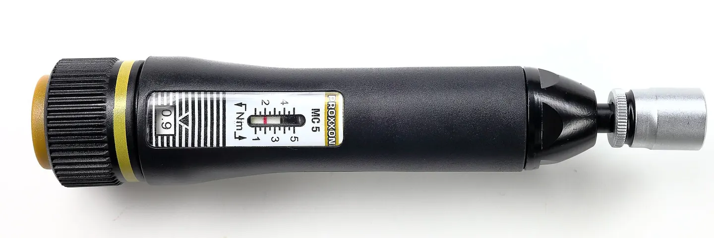 Adjustable torque screwdriver